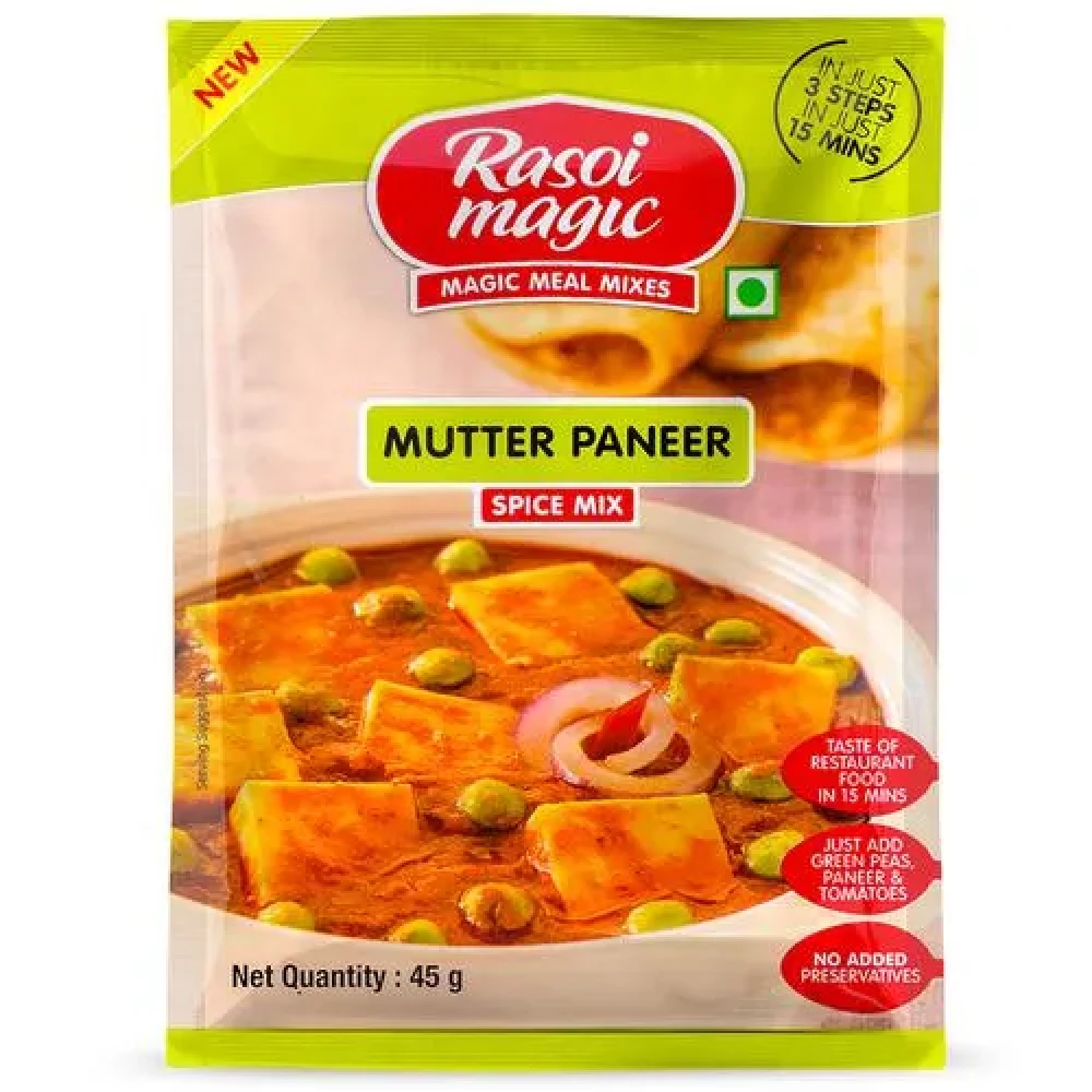 Rasoi Magic Spice Mix - Mutter Paneer Rasoi Magic Spice Mix - Mutter Paneer--45 g