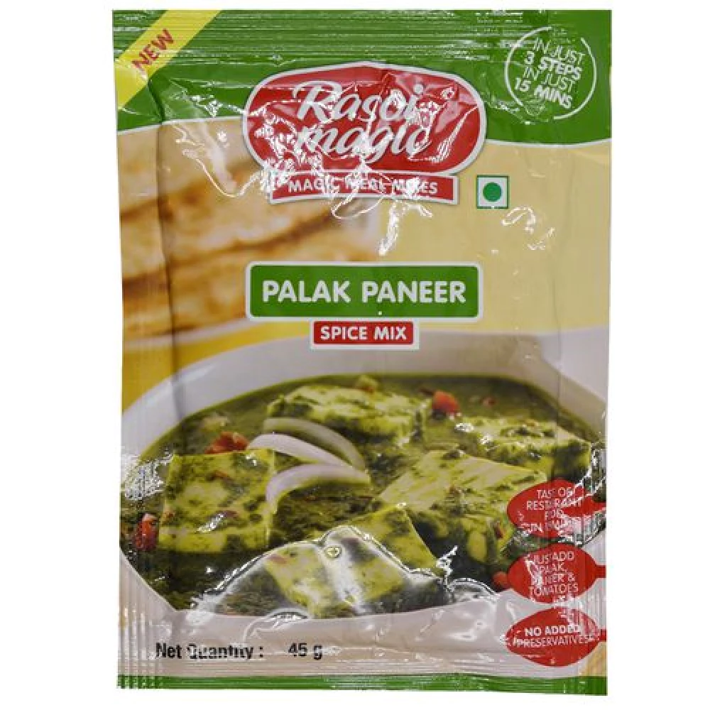 Rasoi Magic Spice Mix - Palak Paneer Rasoi Magic Spice Mix - Palak Paneer--45 g