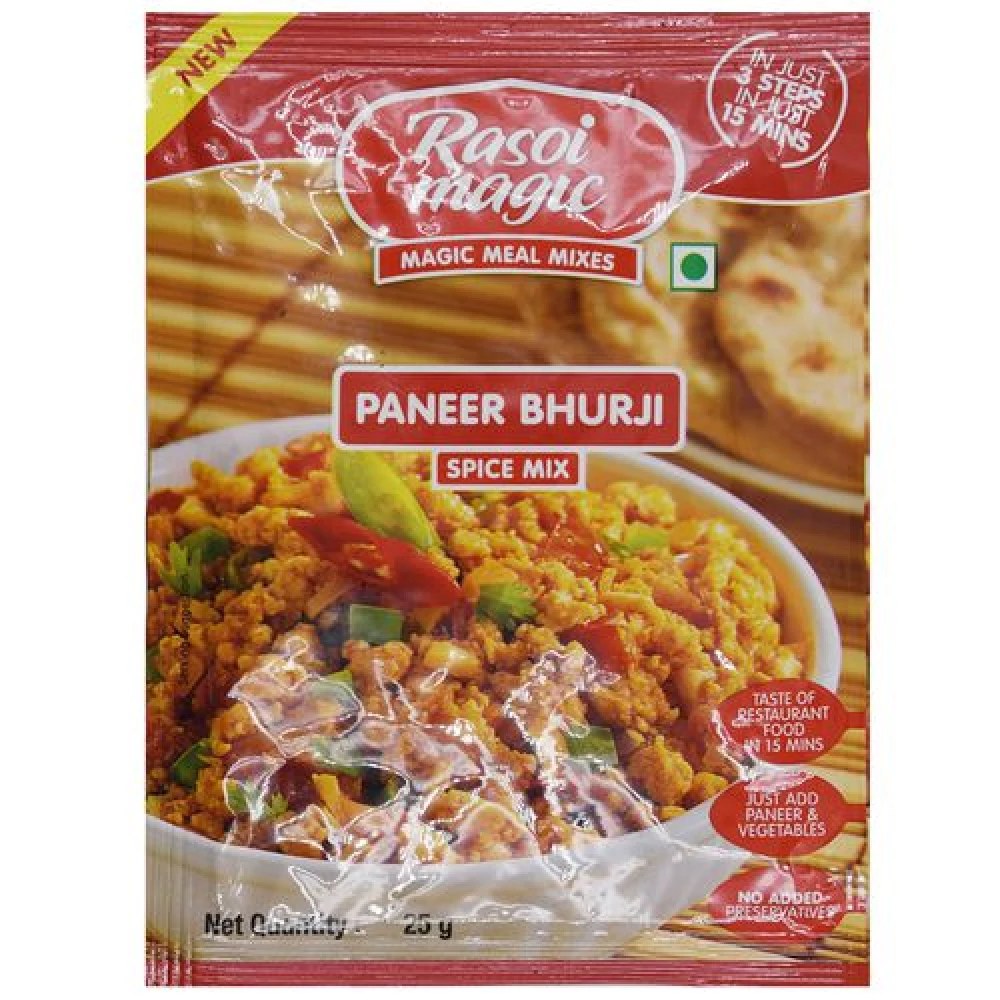 Rasoi Magic Spice Mix - Paneer Bhurji Rasoi Magic Spice Mix - Paneer Bhurji--25 g