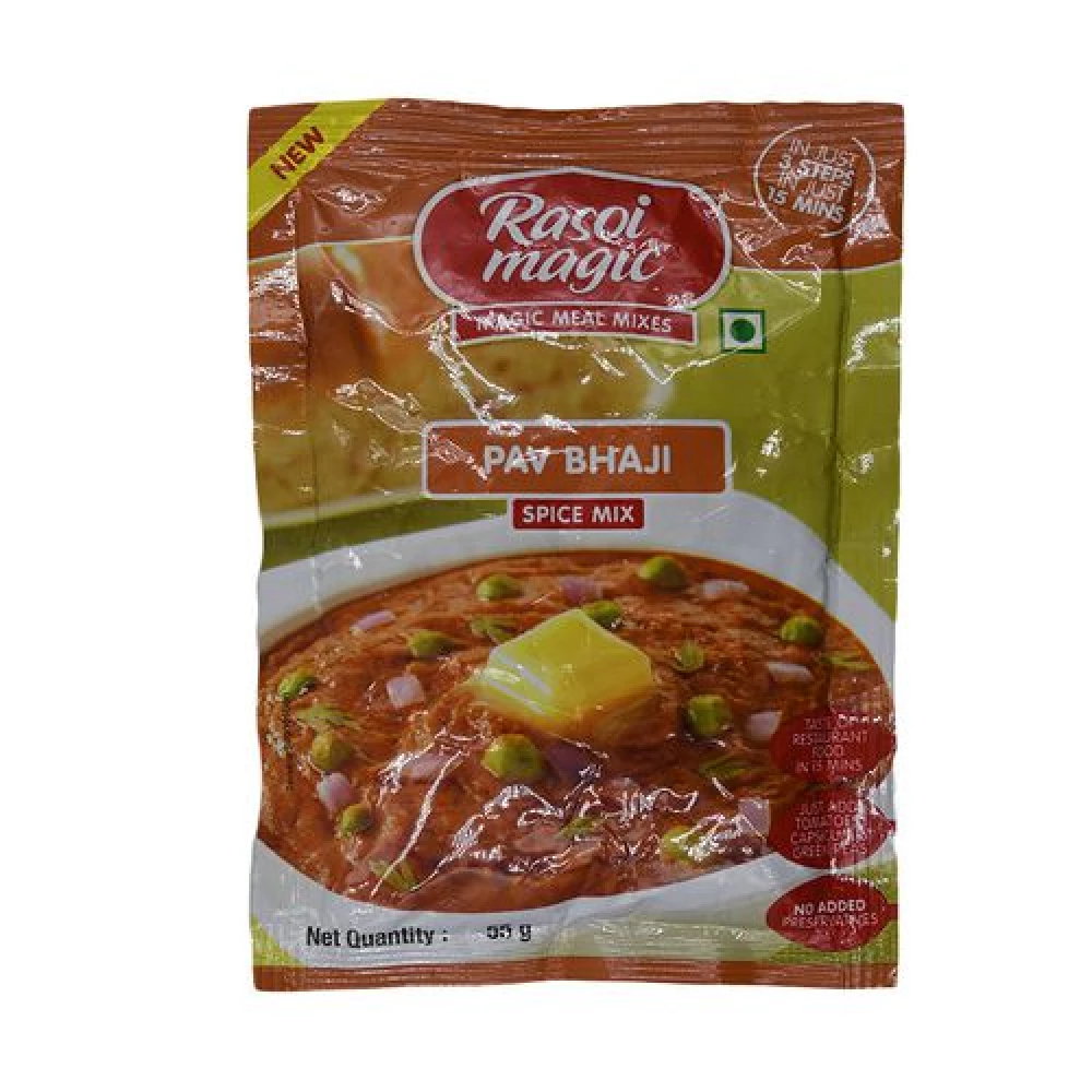 Rasoi Magic Spice Mix - Pav Bhaji Rasoi Magic Spice Mix - Pav Bhaji--55 g