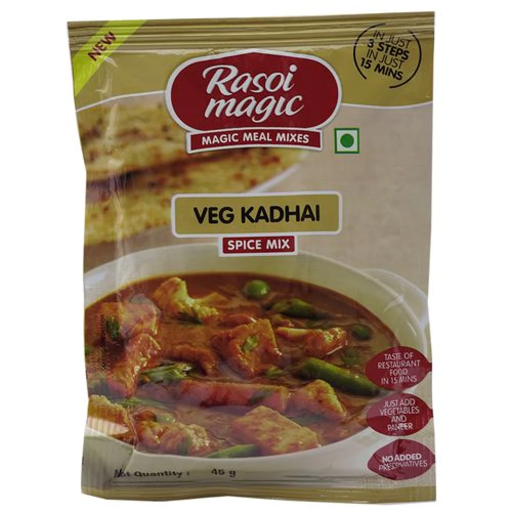 Rasoi Magic Spice Mix - Veg Kadhai Rasoi Magic Spice Mix - Veg Kadhai--45 g