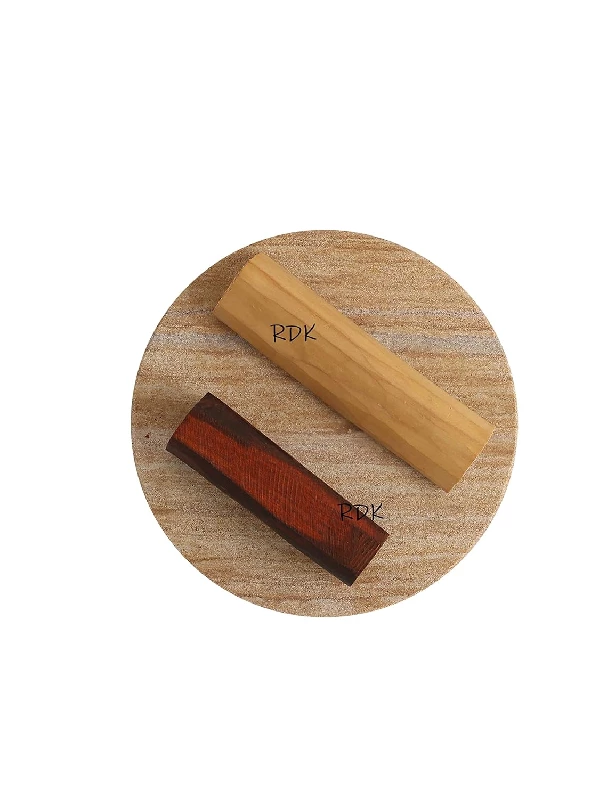 Rdk Natural Malayagiri Sandalwood Pata Board with Red and White Sandalwood Stick Rdk Natural Malayagiri Sandalwood Pata Board with Red and White Sandalwood Stick-Pack Size-890 g