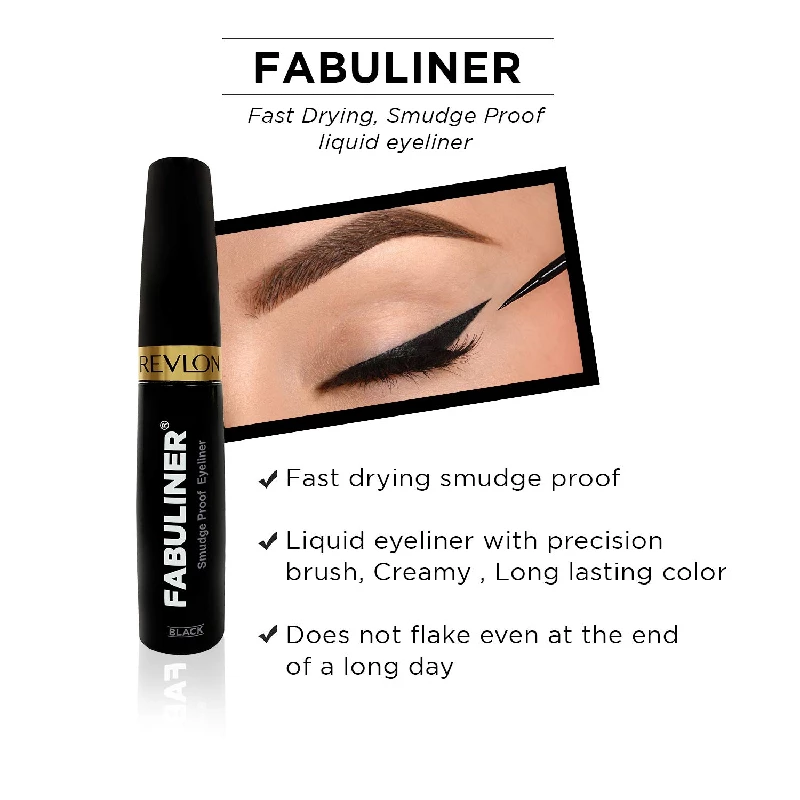 Revlon Fabuliner Eyeliner-Black - Image 4
