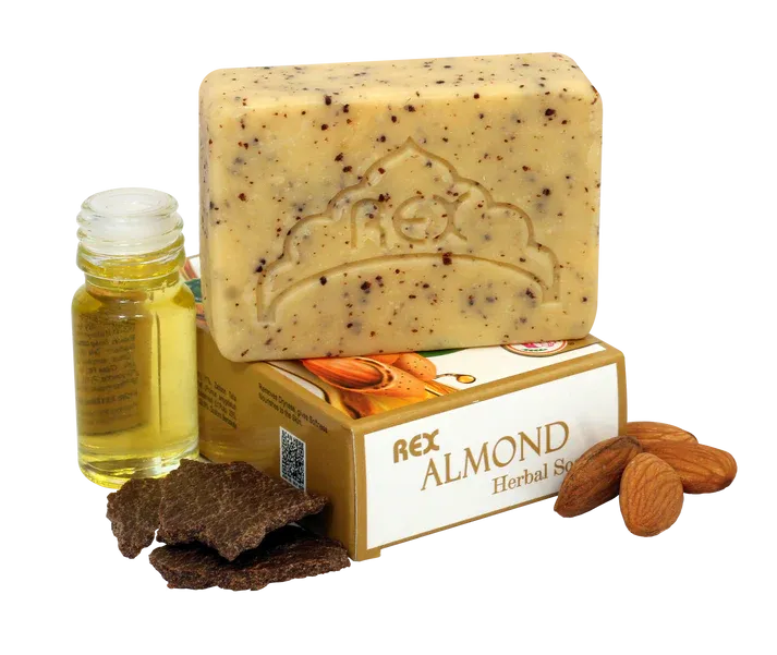 Rex Remedies Almond Herbal Soap