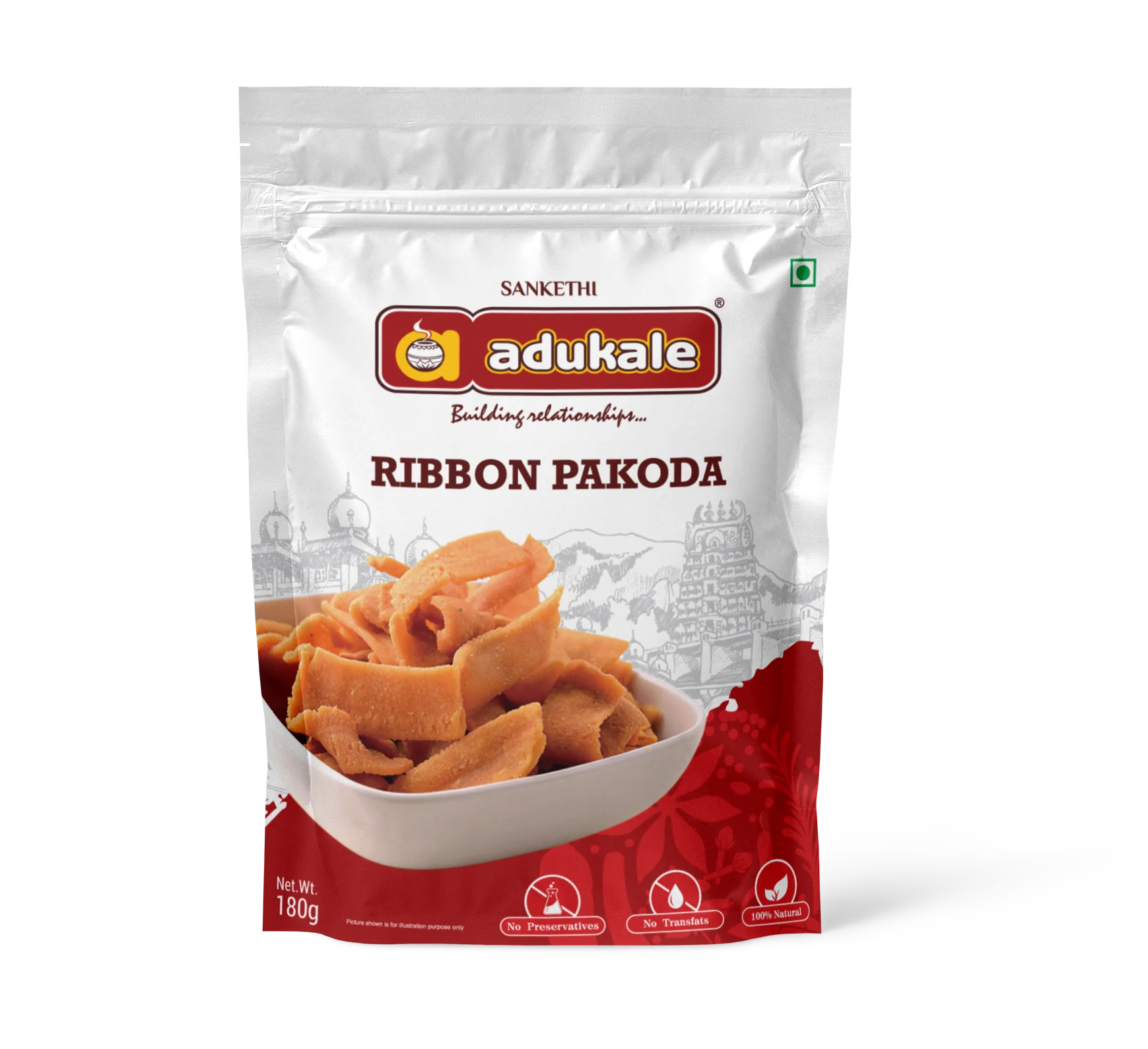 Ribbon Pakoda Ribbon Pakoda-Pack Size-180 g