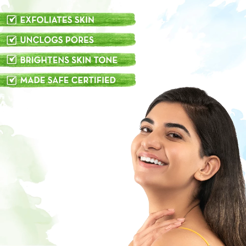 Rice Face Scrub With Rice Water & Niacinamide for Glass Skin - Image 3