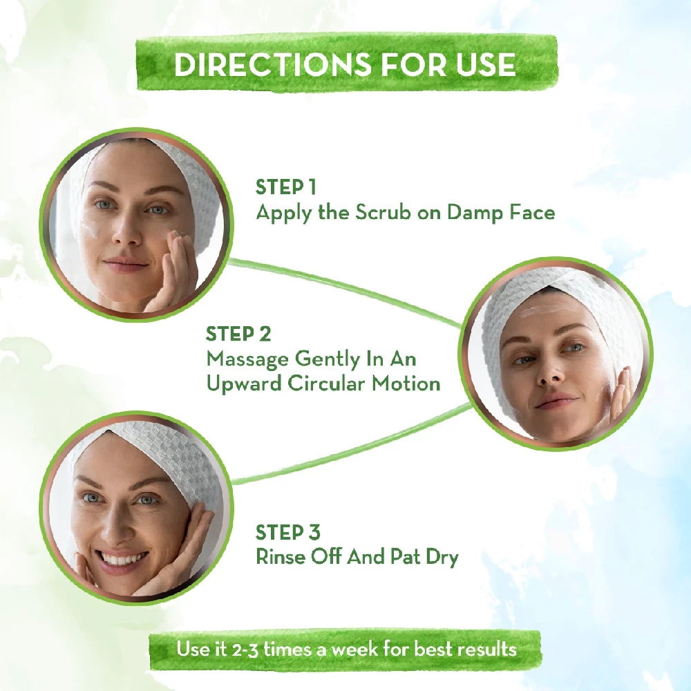 Rice Face Scrub With Rice Water & Niacinamide for Glass Skin - Image 5