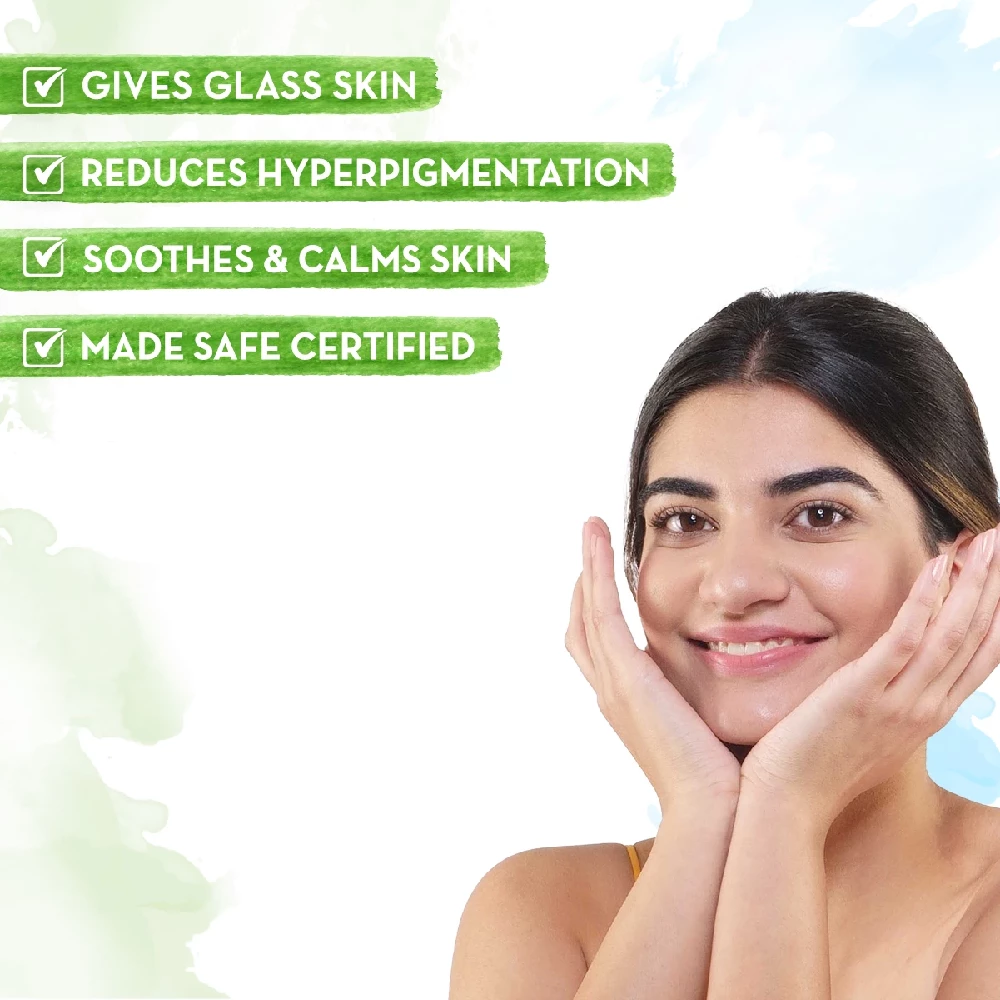 Mamaearth Rice Sleeping Face Mask With Rice Water & Niacinamide for Glass Skin - Image 3