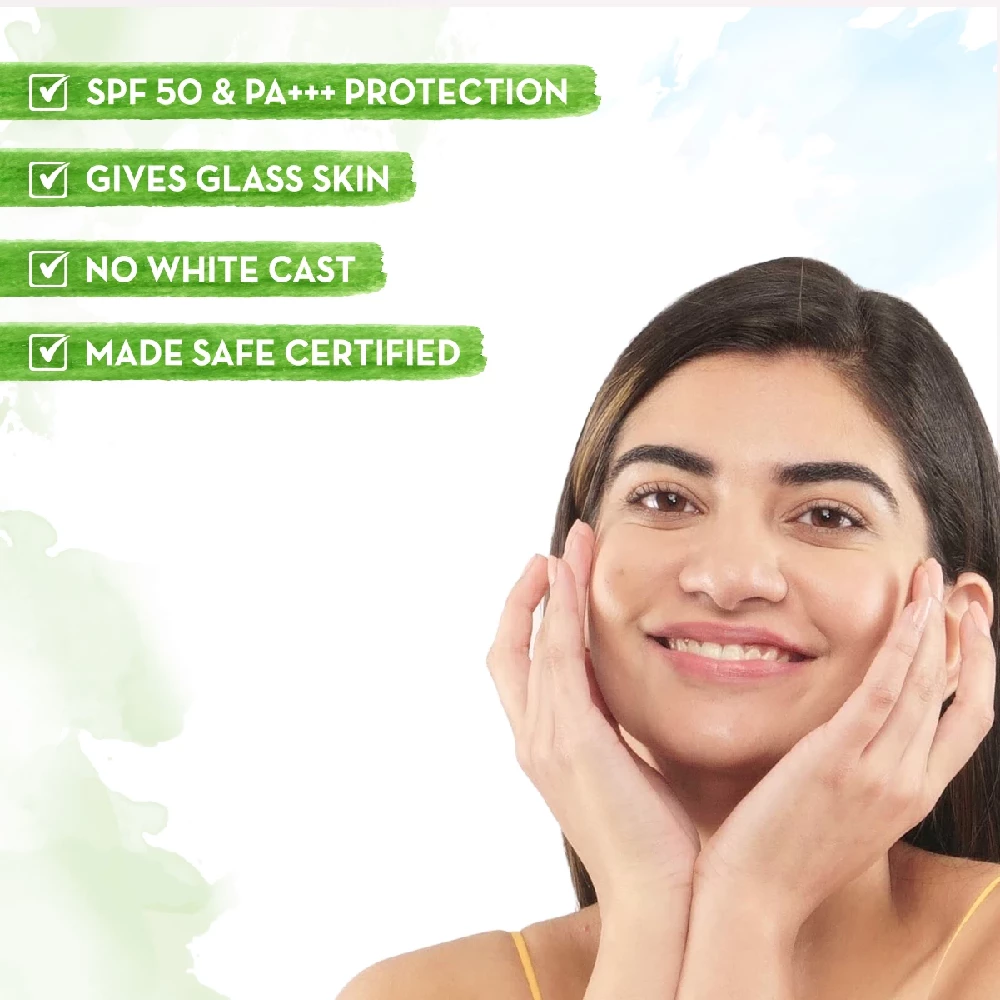 Mamaearth Rice Sunscreen Gel with Rice Water & Niacinamide for UVA & UVB Protection - Image 2