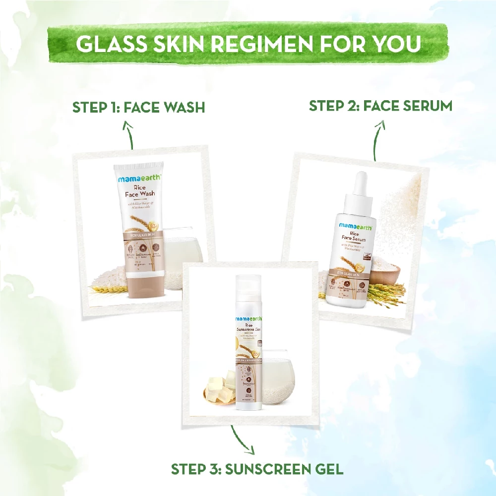 Mamaearth Rice Sunscreen Gel with Rice Water & Niacinamide for UVA & UVB Protection - Image 5