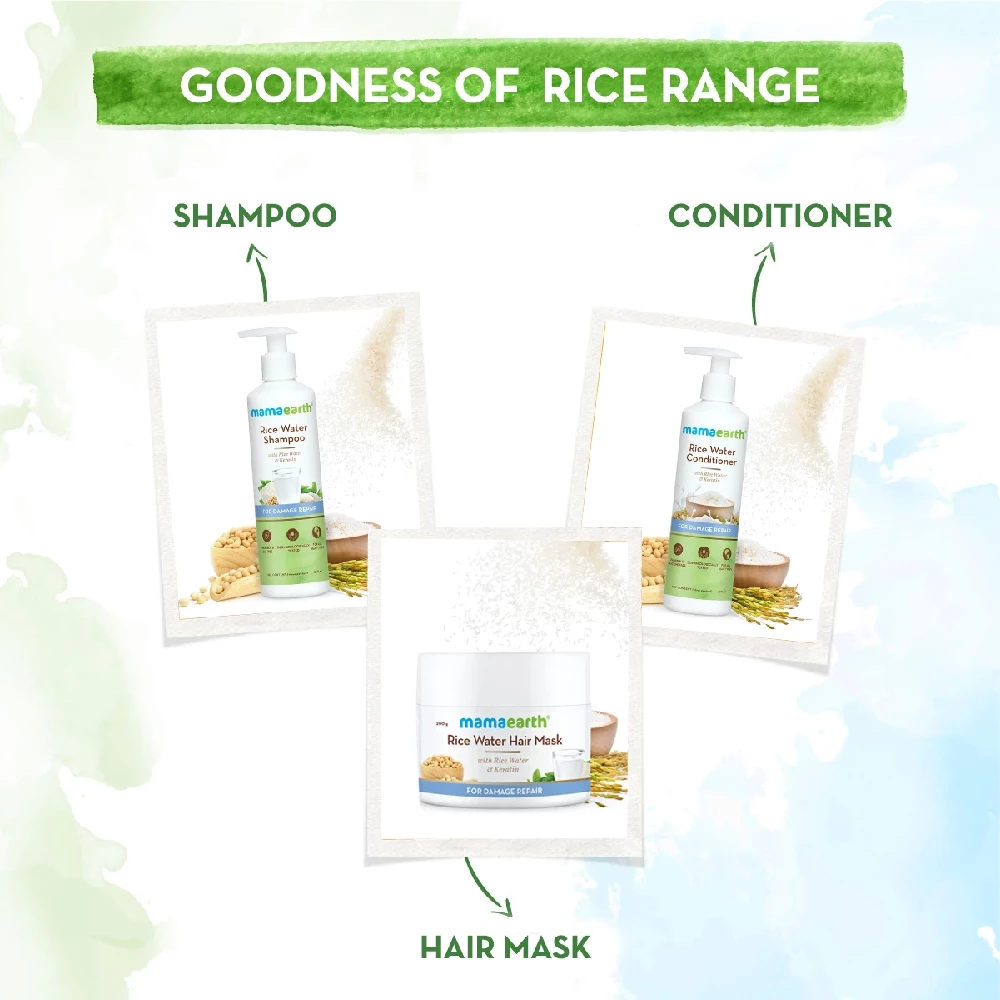 Rice Water Bamboo Sheet Mask with Rice Water and Coconut Milk for Deep Hydration - Image 6
