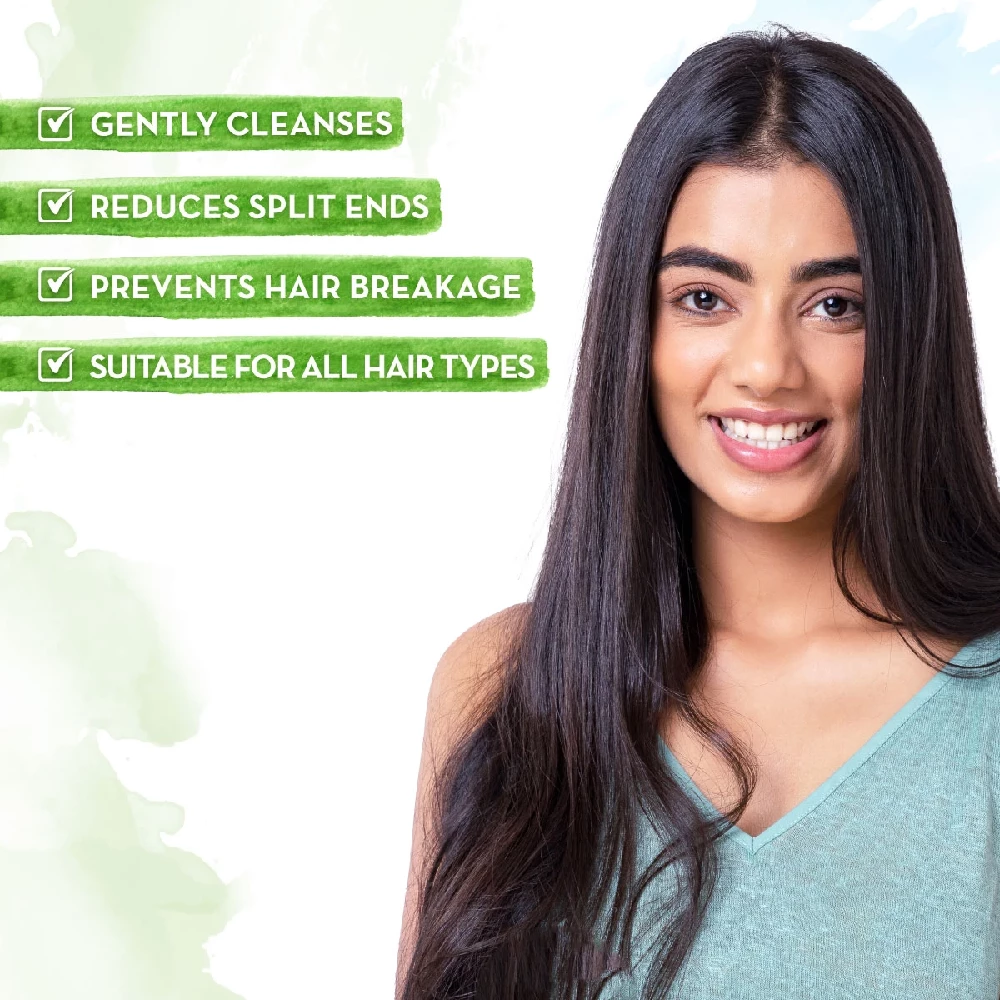 Rice Water Shampoo With Rice Water and Keratin For Damaged, Dry and Frizzy Hair - Image 2