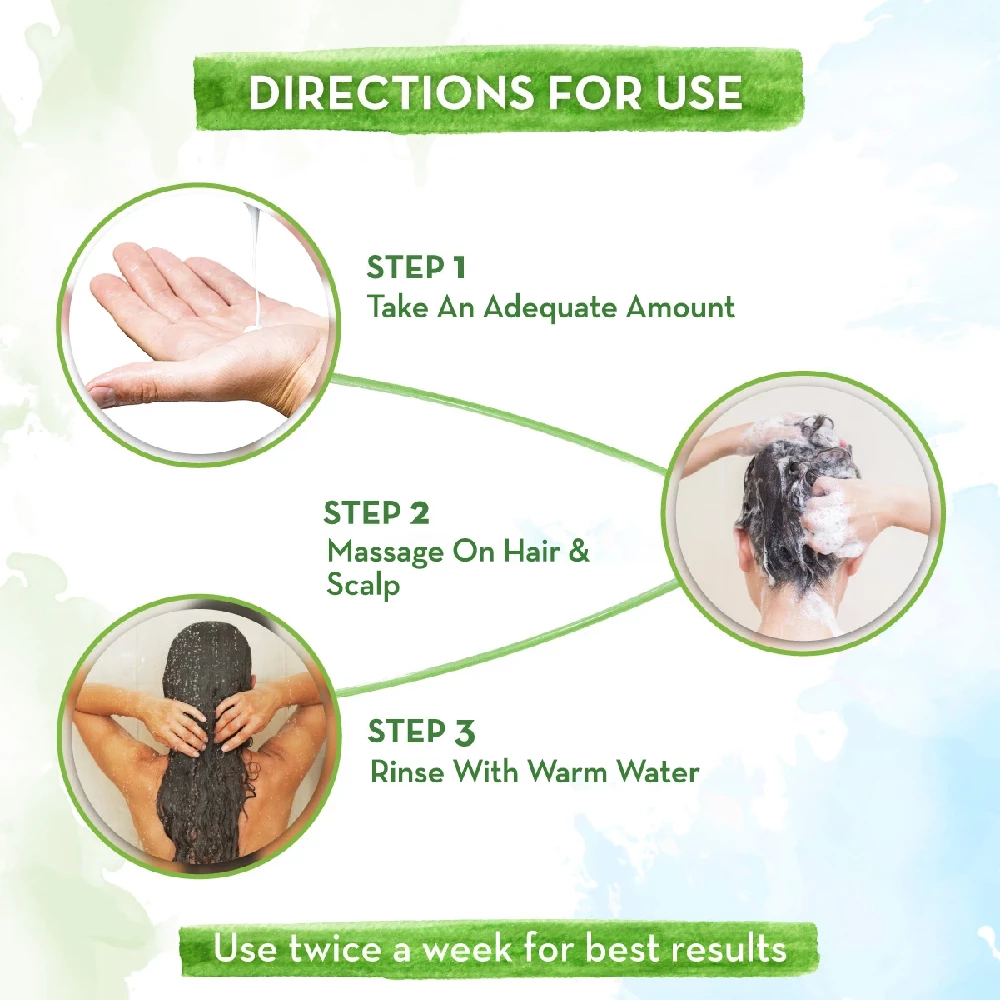 Rice Water Shampoo With Rice Water and Keratin For Damaged, Dry and Frizzy Hair - Image 4