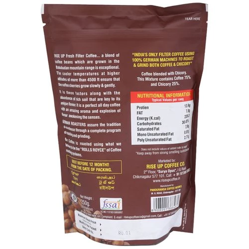Riseup Coffee - Chikamagalur Aroma Fresh Filter Coffee - Image 2