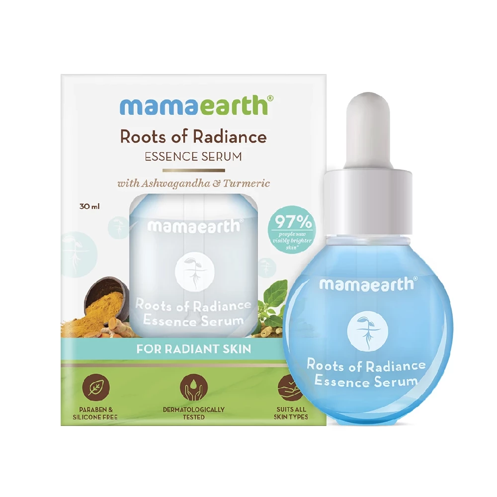 Roots of Radiance Essence Serum with Ashwagandha & Turmeric for Radiant Skin - Image 2