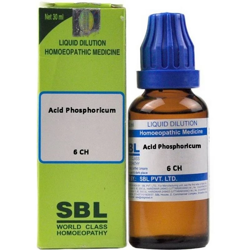 Acidum SBL Homeopathy Acidum Phosphoricum Dilution 30 ml Pack of 2 | The Desi Food