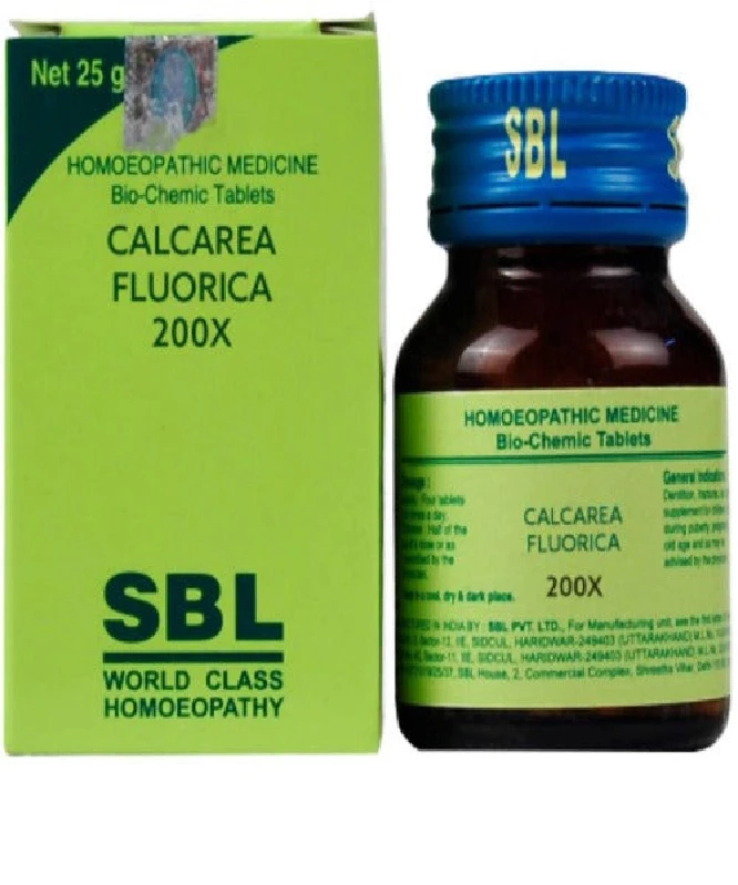 SBL Homeopathy Calcarea Fluorica Biochemic Tablet - Image 7
