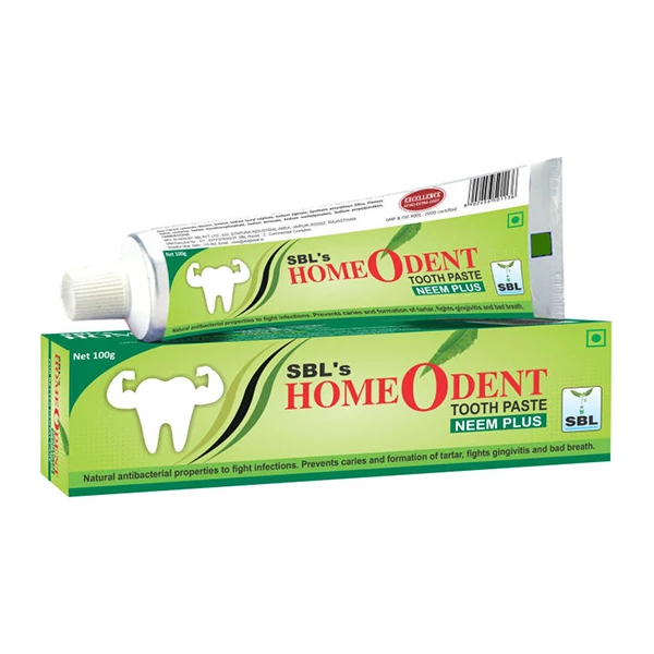 Sbl Homeopathy Homeodent Neem Plus Toothpaste