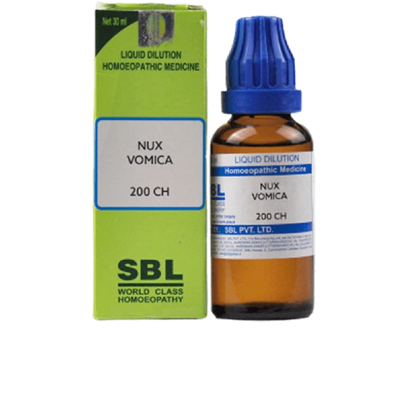 SBL Homeopathy Nux Vomica Dilution 30 ml - Image 3
