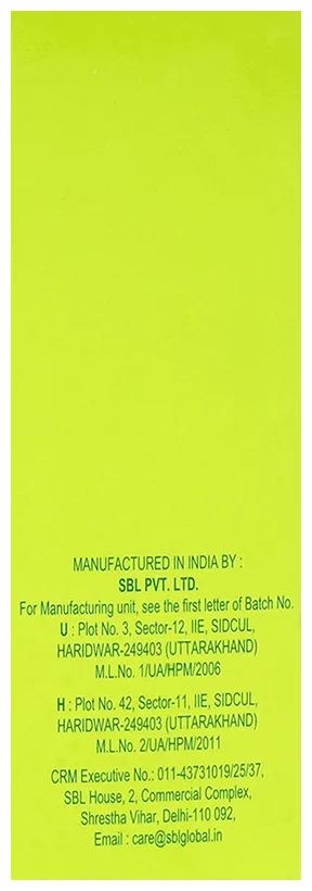 SBL Homeopathy Acidum Benzoicum Dilution - Image 2