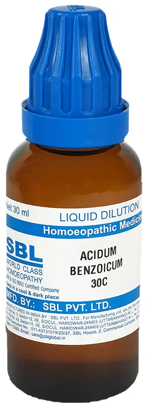 SBL Homeopathy Acidum Benzoicum Dilution - Image 5