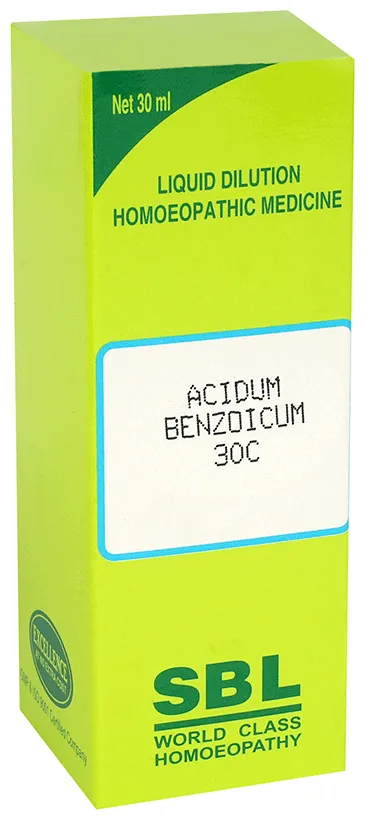 SBL Homeopathy Acidum Benzoicum Dilution - Image 6