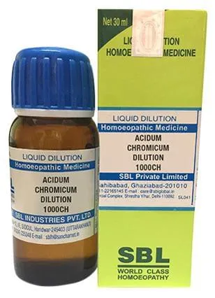 SBL Homeopathy Acidum Chromicum Dilution - Image 1