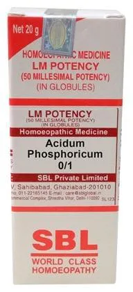 SBL Homeopathy Acidum Phosphoricum - Image 1