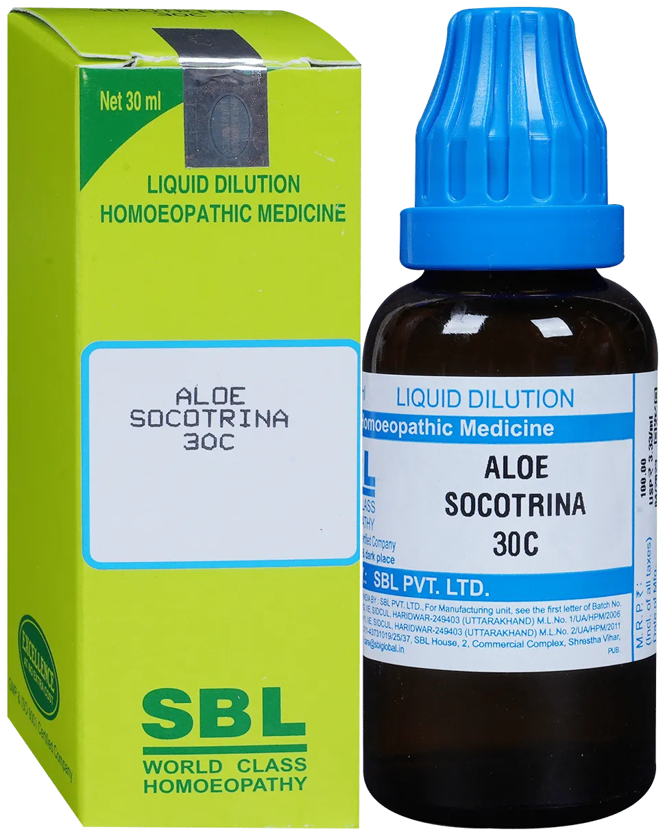 SBL Homeopathy Aloe Socotrina Dilution | The Desi Food