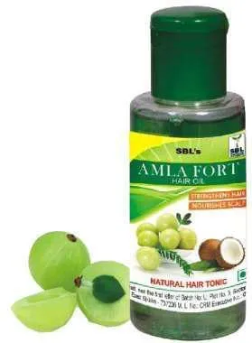 Sbl Homeopathy Amla Fort Hair Oil
