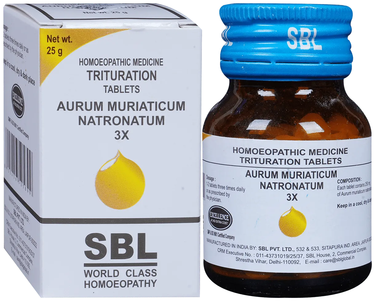 SBL-Homeopathy-Aurum-Muriaticum-Natronatum-Trituration-Tablet-3X-25g-1.webp