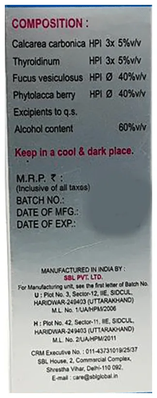 SBL Homeopathy B-Trim Drop - Image 3