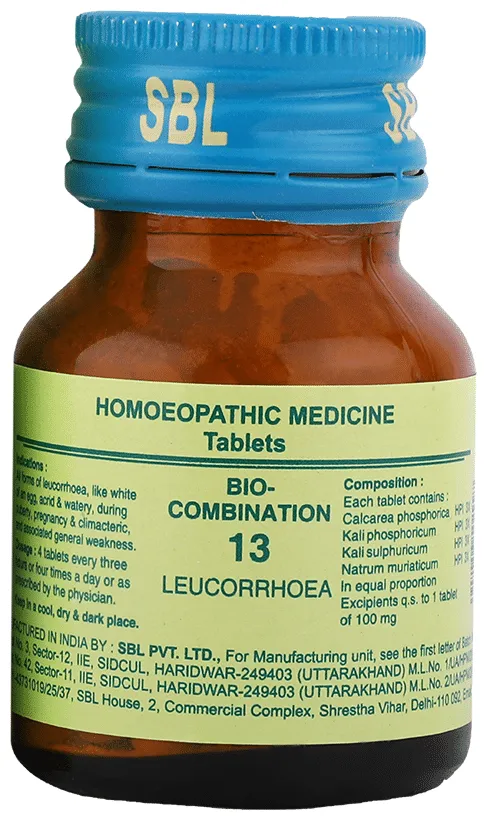 SBL Homeopathy Bio-Combination 13 Tablet - Image 5
