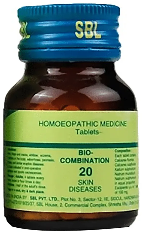 SBL Homeopathy Bio-Combination 20 Tablet - Image 5