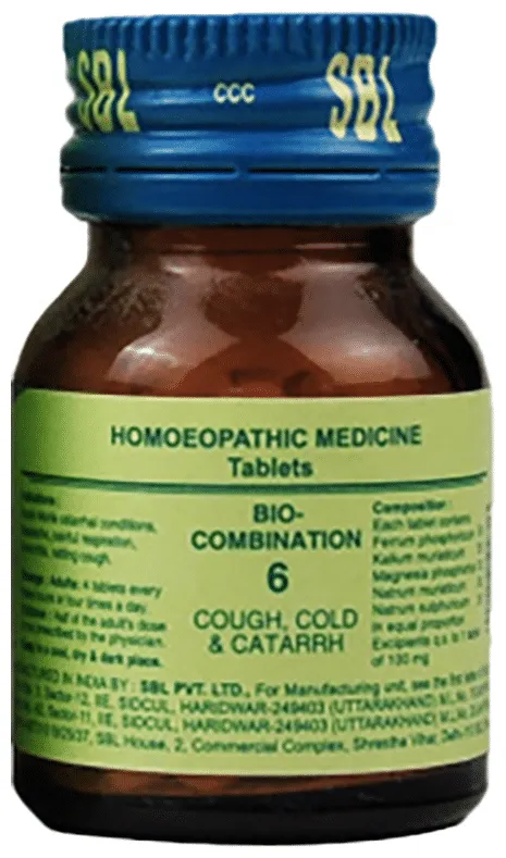 SBL Homeopathy Bio-Combination 6 Tablet - Image 8