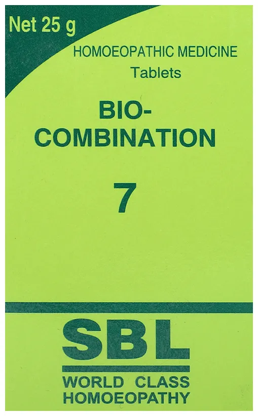 SBL Homeopathy Bio-Combination 7 Tablet - Image 1