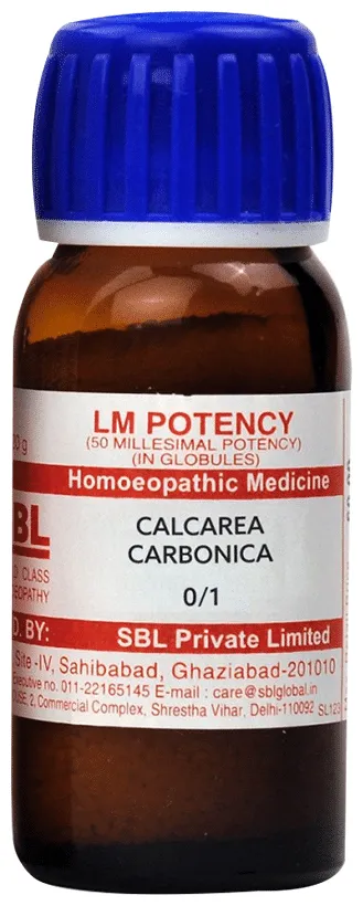 SBL Homeopathy Calcarea Carbonica - Image 2