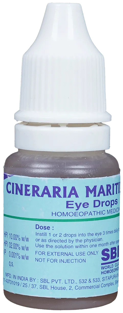 SBL Homeopathy Cineraria Maritima 10% Eye Drop - Image 5