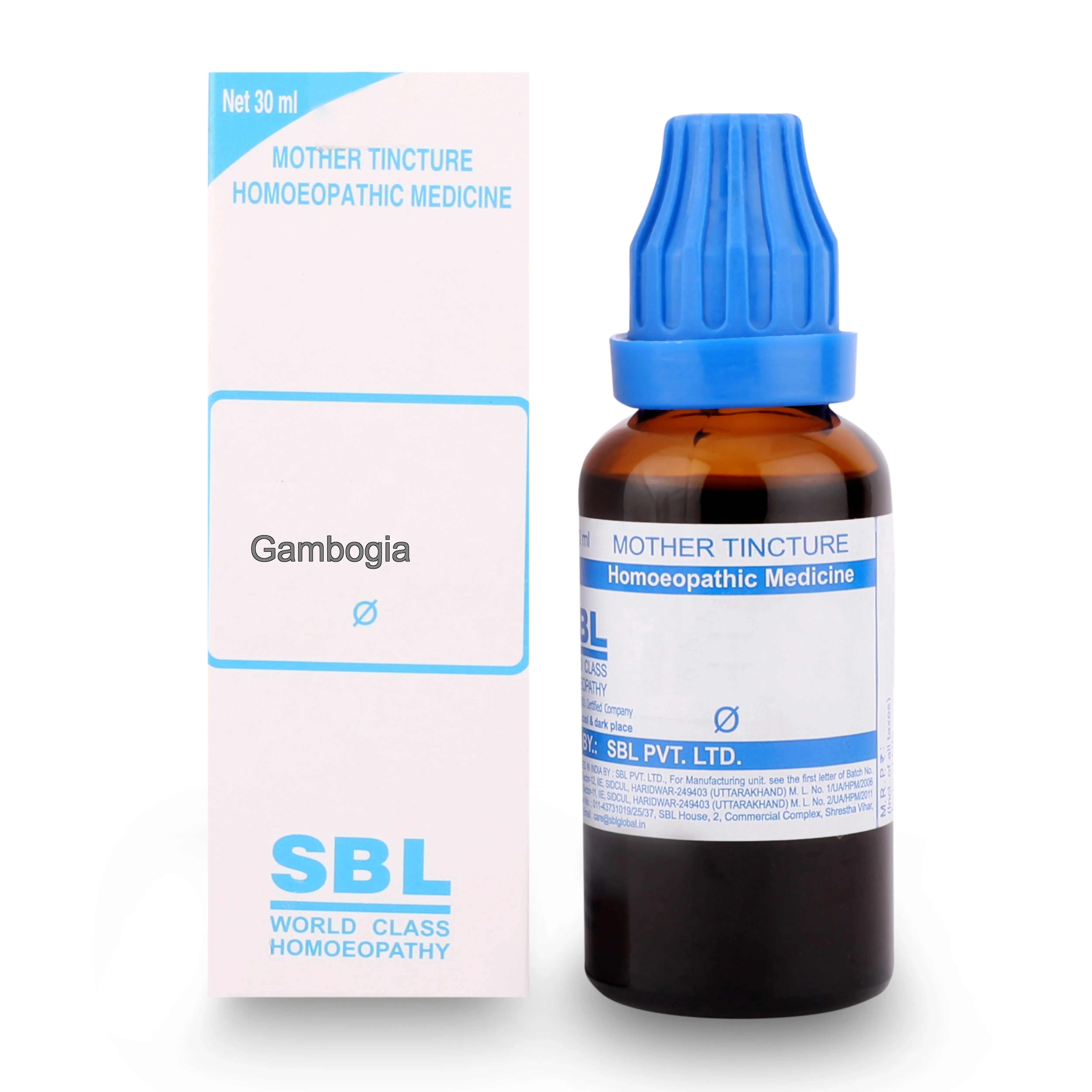SBL Homeopathy Gambogia Mother Tincture Q - Image 1
