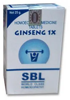 Sbl Homeopathy Ginseng Tablet