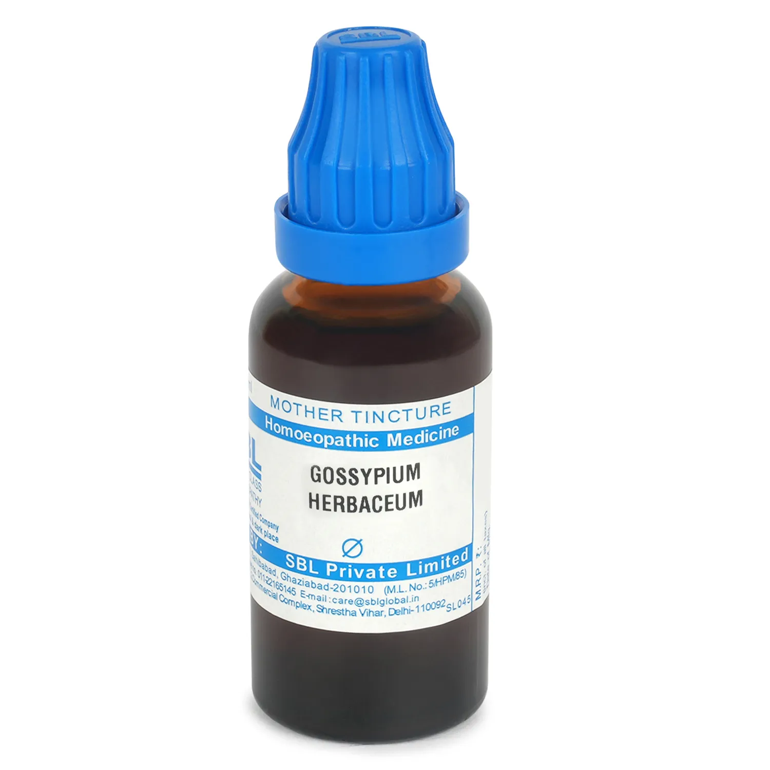 SBL Homeopathy Gossypium Herbaceum Mother Tincture Q - Image 4