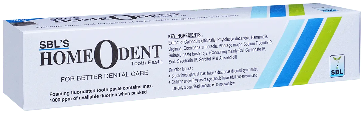 SBL Homeopathy Homeodent Saunf Toothpaste - Image 3