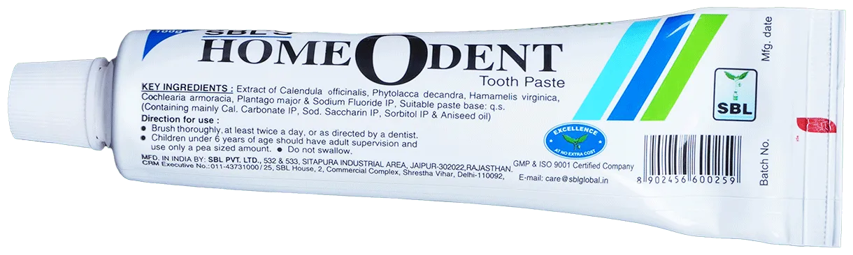SBL Homeopathy Homeodent Saunf Toothpaste - Image 5