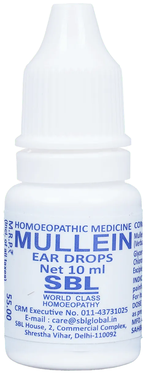 Sbl Homeopathy Mullein Ear Drop