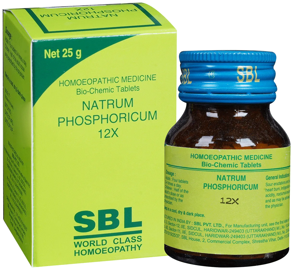 SBL Homeopathy Natrum Phosphoricum Biochemic Tablet, image size:1220x1126