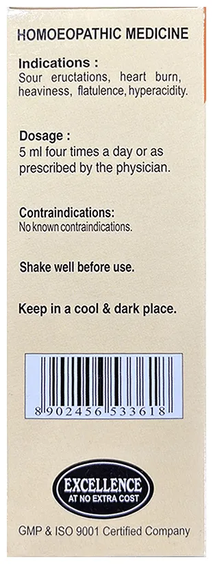 SBL Homeopathy Nixocid Syrup - Image 3