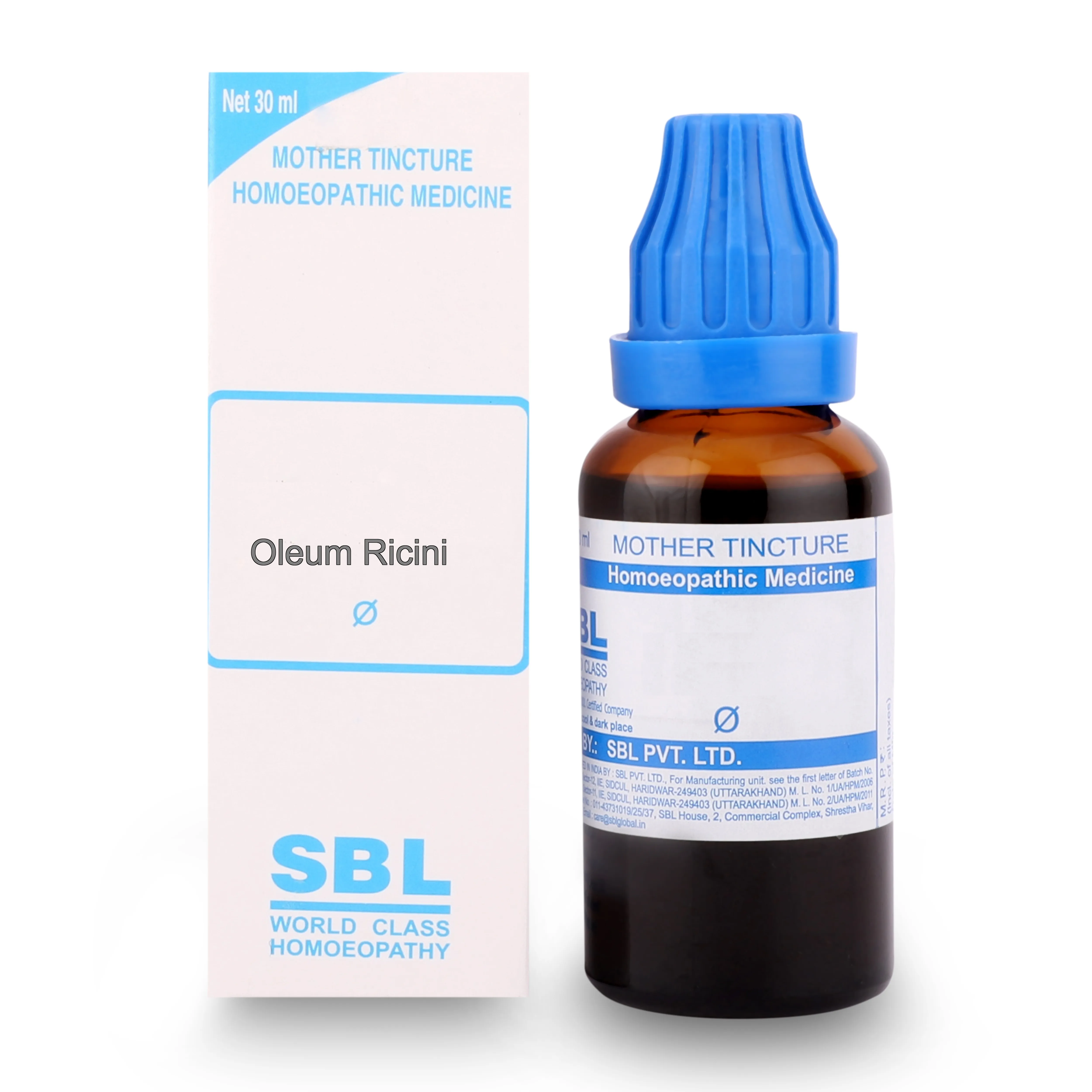 SBL Homeopathy Oleum Ricini Mother Tincture Q - Image 1
