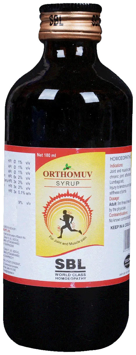 SBL Homeopathy Orthomuv Syrup - Image 5