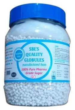 SBL Homeopathy Quality Globules (Grade Sugar 40) - Image 1