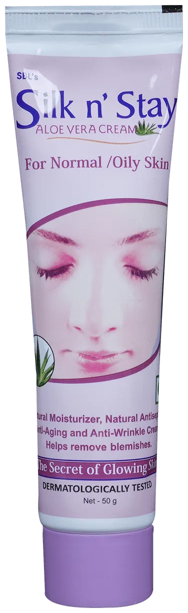 SBL Homeopathy Silk N Stay Aloe Vera Cream for Normal / Oily Skin - Image 6